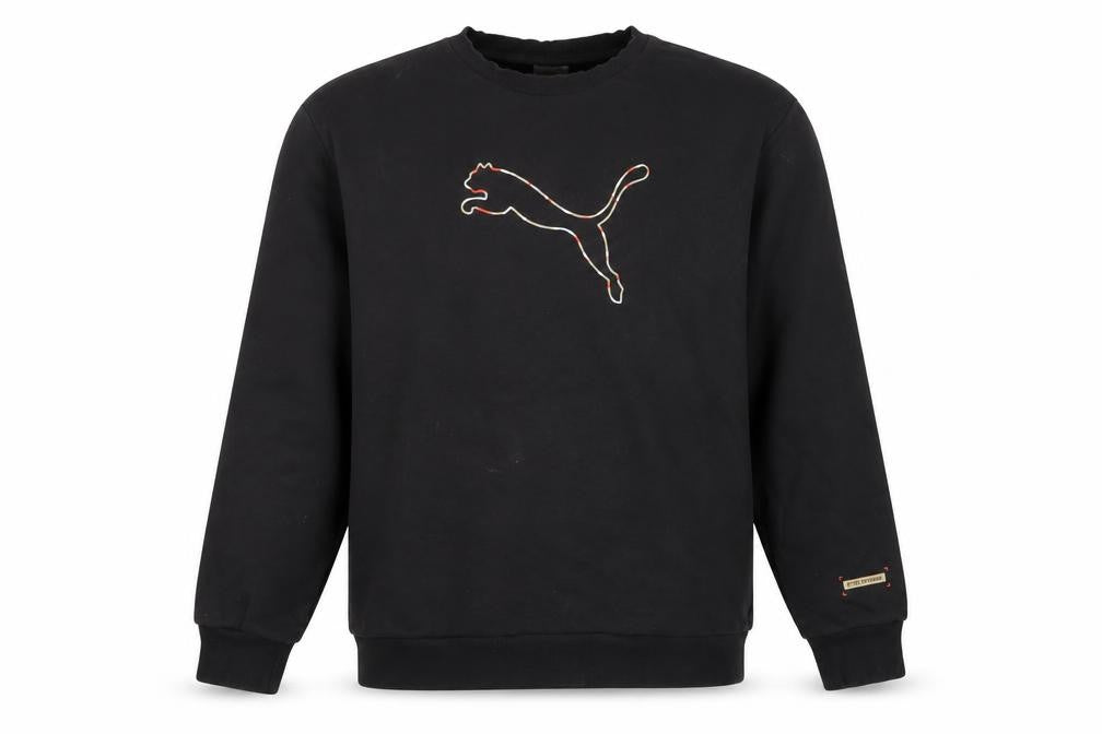 Puma Men's Black Pullover Sweatshirt L