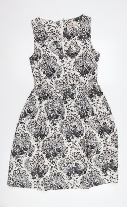 Additional front view of Cath Kidston Women's Multicoloured A-Line Dress, size 8