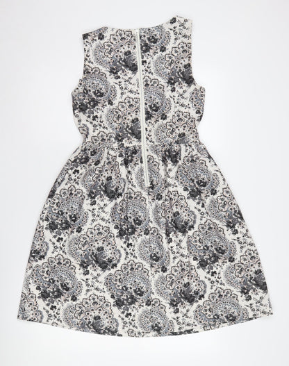 Back view of Cath Kidston Women's Multicoloured A-Line Dress, size 8