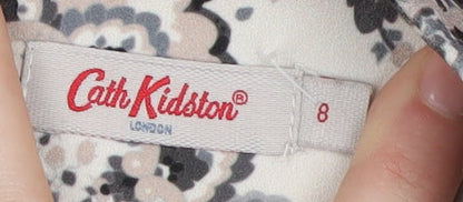 Brand and care label for Cath Kidston Women's Multicoloured A-Line Dress, size 8