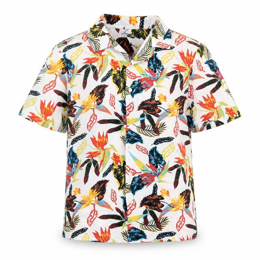 Red Herring Men's Tropical Floral Shirt Small