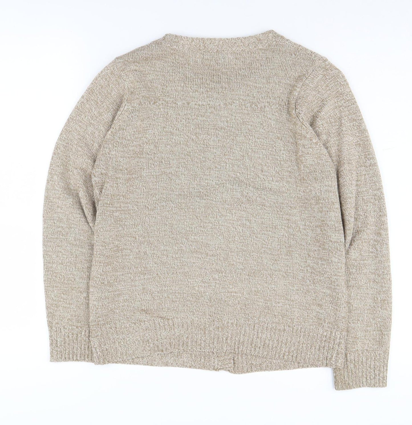 Honor Millburn Women’s Beige Cardigan, Size S, Casual Knit