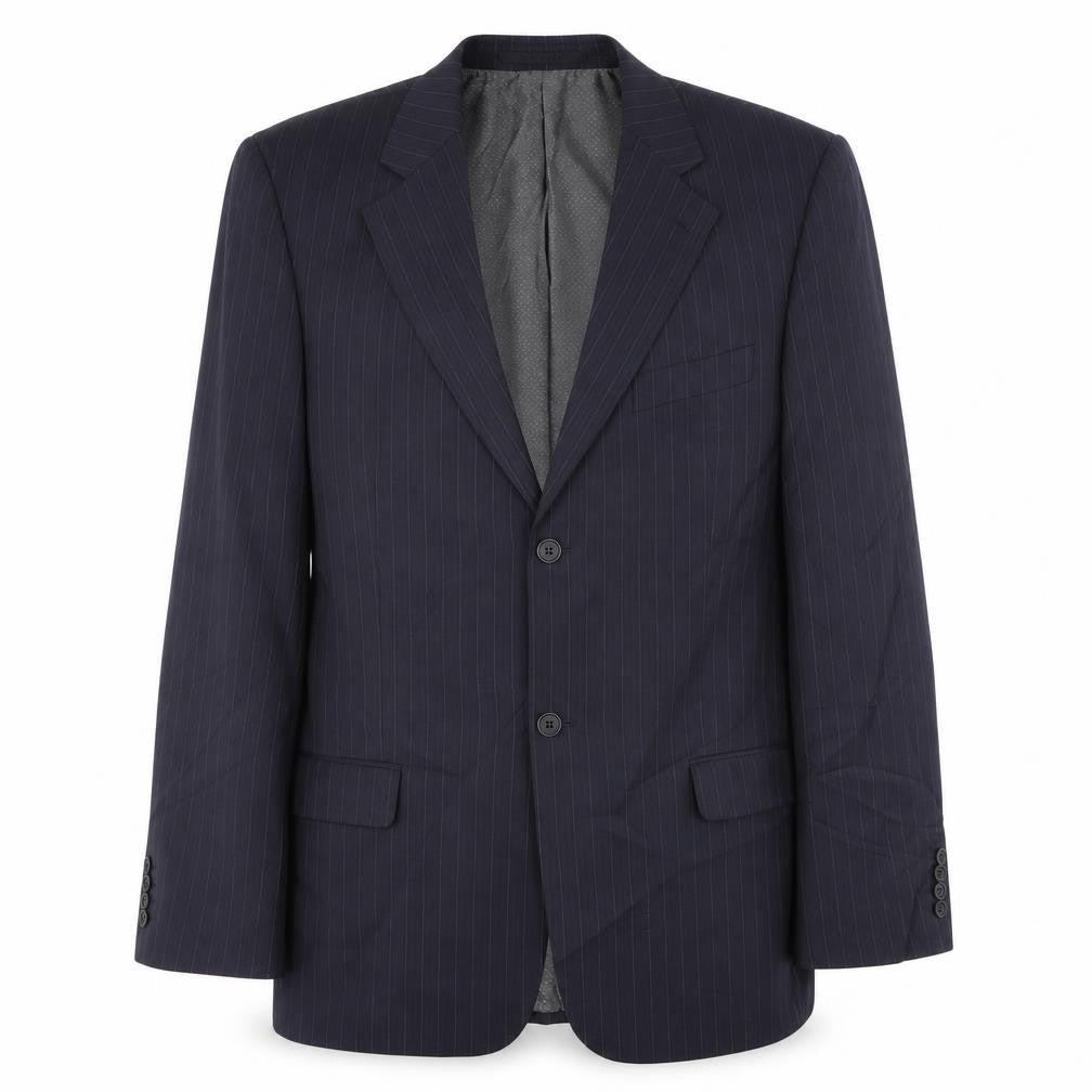 Ted Baker Men's Black Striped Suit Jacket 40L