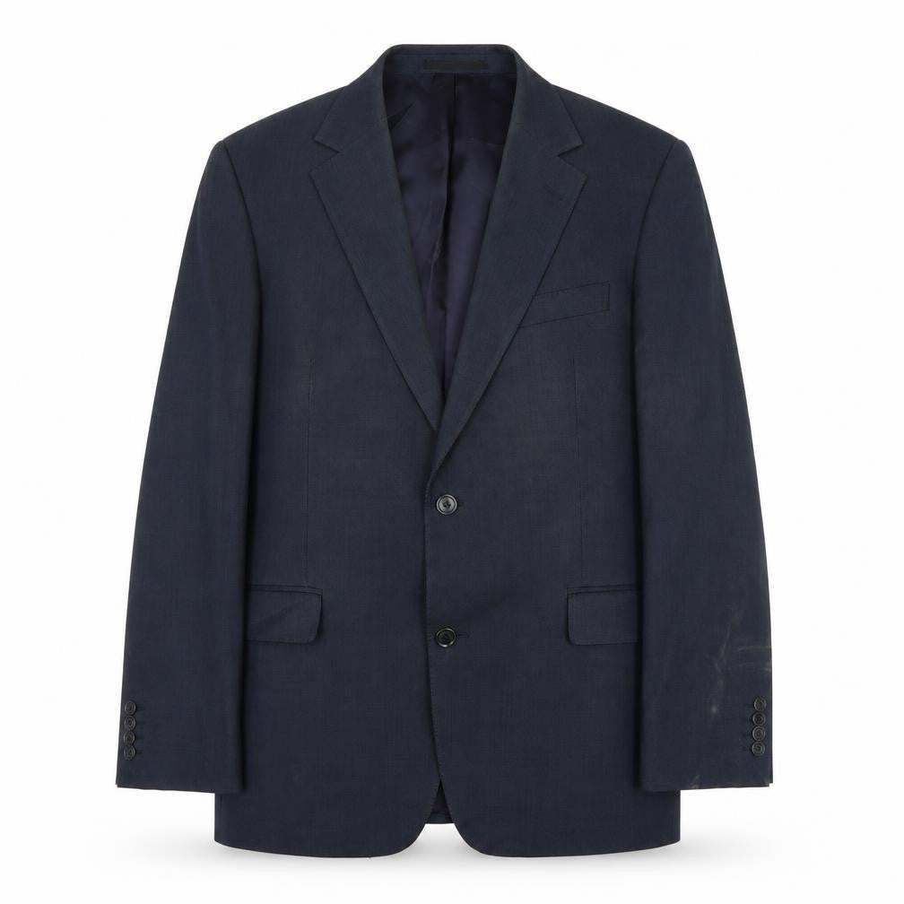 Jaeger Men's Blue Regular Fit Blazer 42R