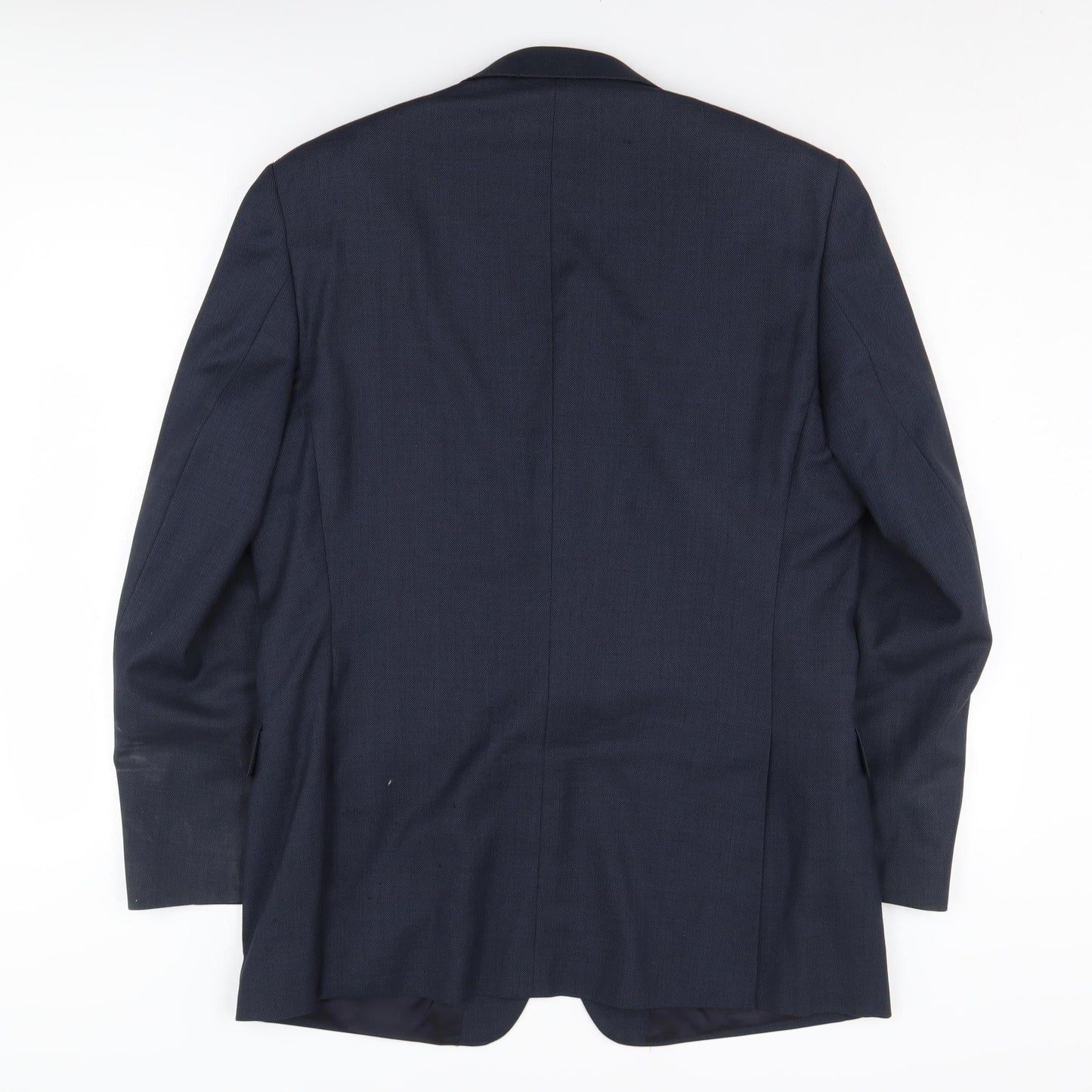 Jaeger Men's Blue Regular Fit Blazer 42R
