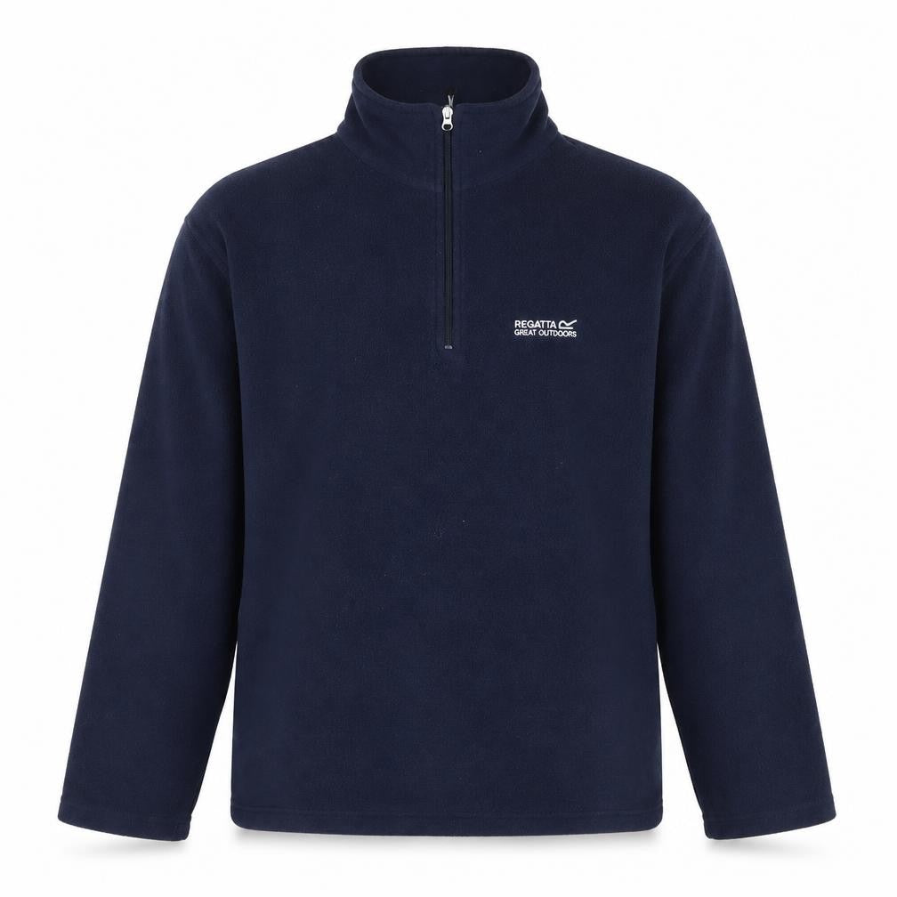 Regatta Men's Blue 1/4 Zip Fleece Sweatshirt L