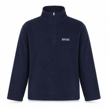Regatta Men's Blue 1/4 Zip Fleece Sweatshirt L