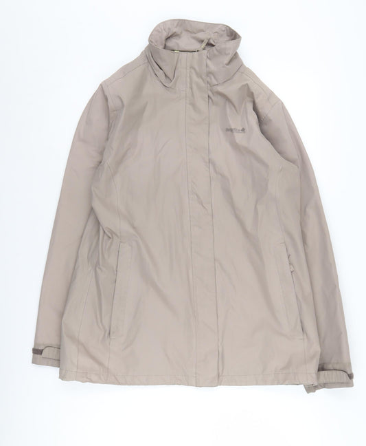 Regatta Beige Women's Jacket Size 14 Casual Zip