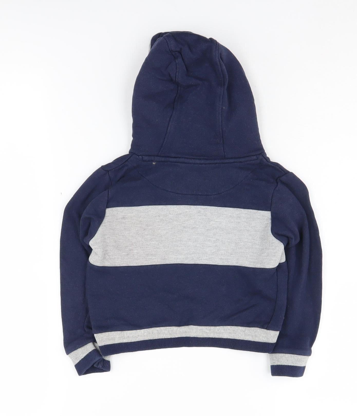 Firetrap Boys Blue Grey Hoodie 2-3 Years
