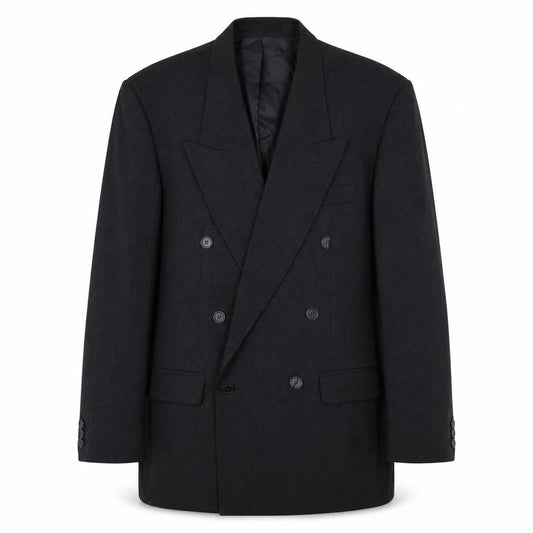 Centaur Originals Men's Black Blazer 38S Double-Breasted