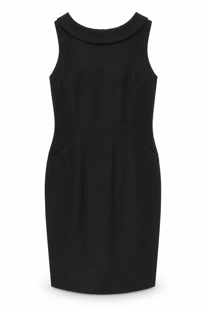 Boden Women's Black Sheath Dress Size 12 - Sleek and Elegant