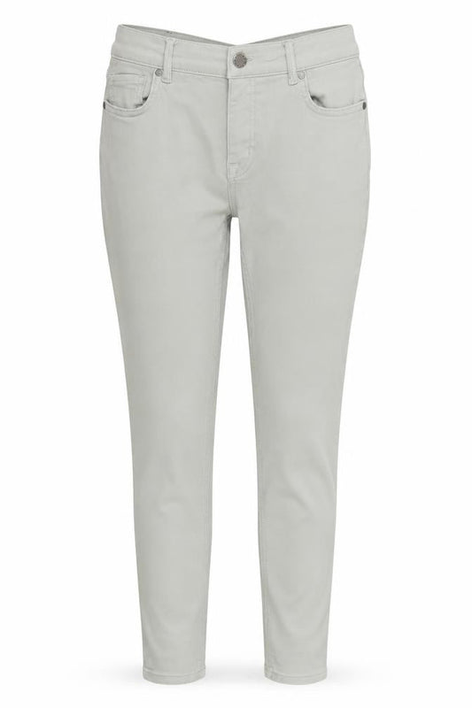 Barbour Women's Grey Skinny Jeans 12 with Logo Accents