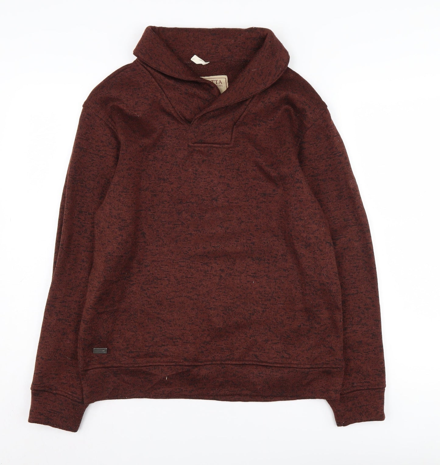 Regatta Men's Brown Knit Pullover Size S