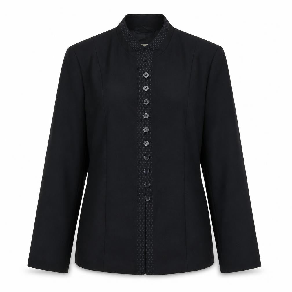 Viyella Women's Black Long Sleeve Blazer Size 14