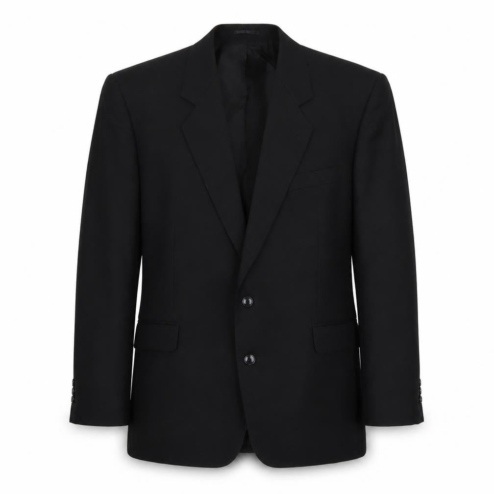 Moss Bros Men's Black Blazer Regular Fit 42R