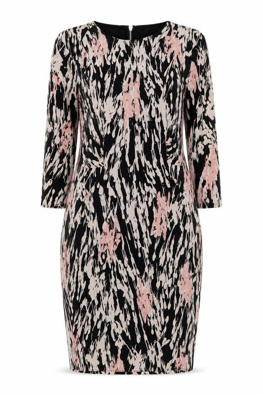 Whistles Women's Multicoloured Silk Sheath Dress Size 8