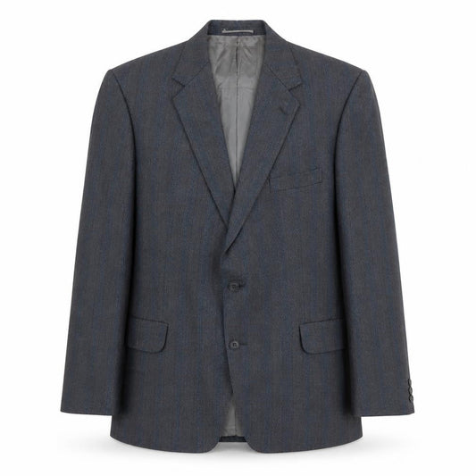 Magee Men's Grey Wool Blazer, Size 44R, Formal Wear