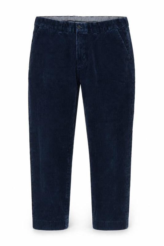 Marks & Spencer Men's Blue Corduroy Chino Trousers XL
