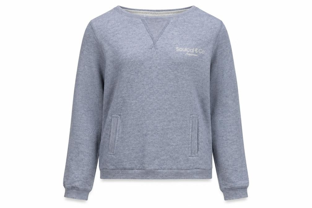 SoulCal Women's Blue Pullover Sweatshirt Size 8