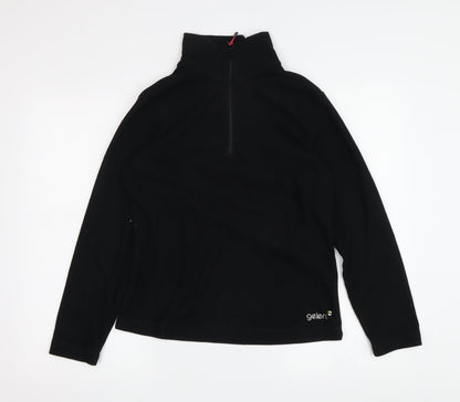 Gelert Women's Black Pullover Fleece Sweatshirt Size 10