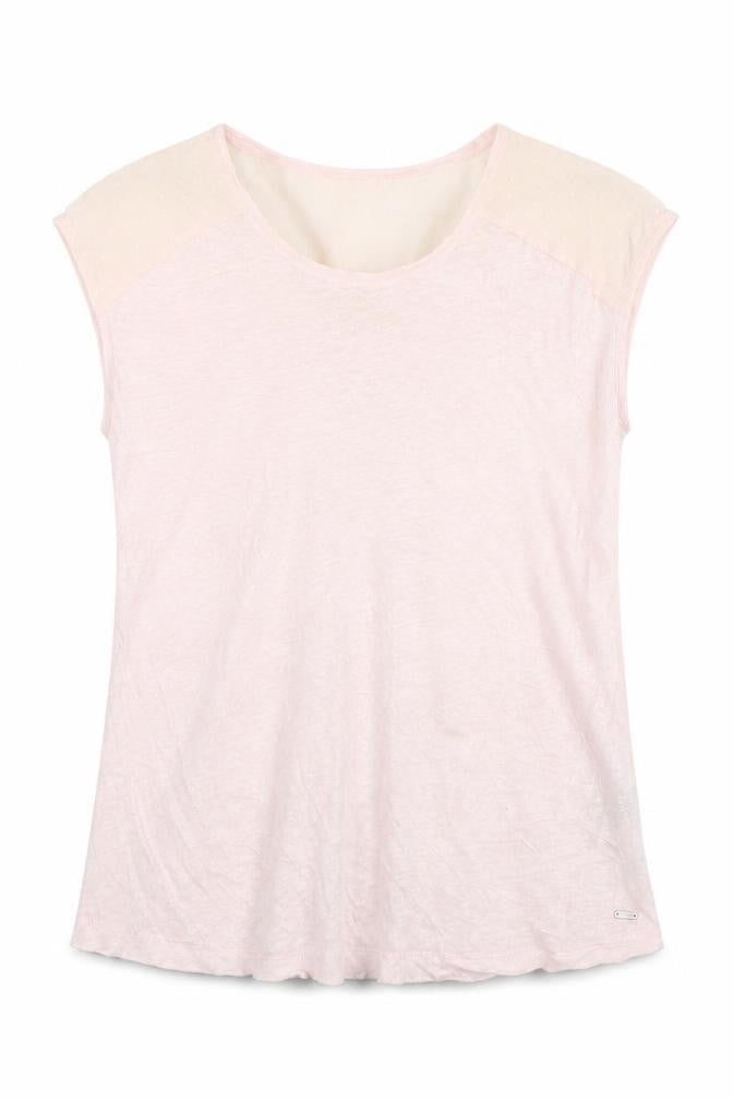 Tommy Hilfiger Women's Pink T-Shirt Size S - Summer Casual
