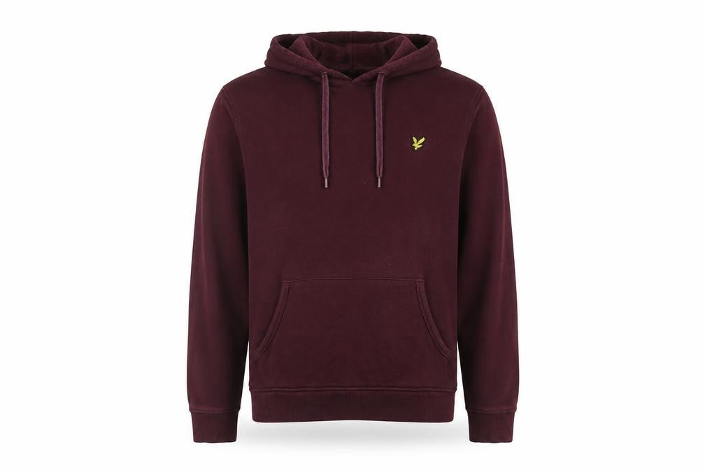 Lyle & Scott Men's Purple Pullover Hoodie M