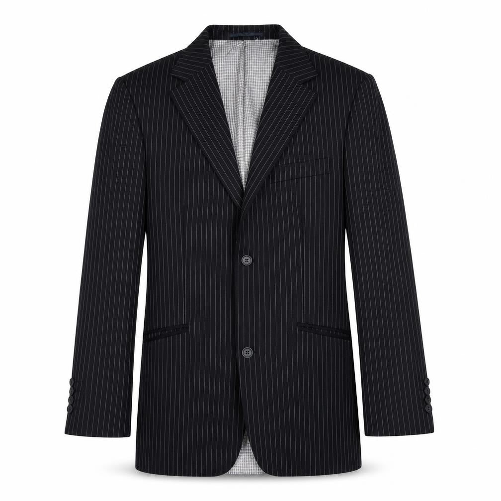 Ben Sherman Men's Black Single Breasted Wool Blazer Jacket Size 38 Regular