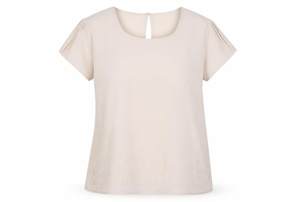 Jasper Conran Women's Beige Size 14 Blouse