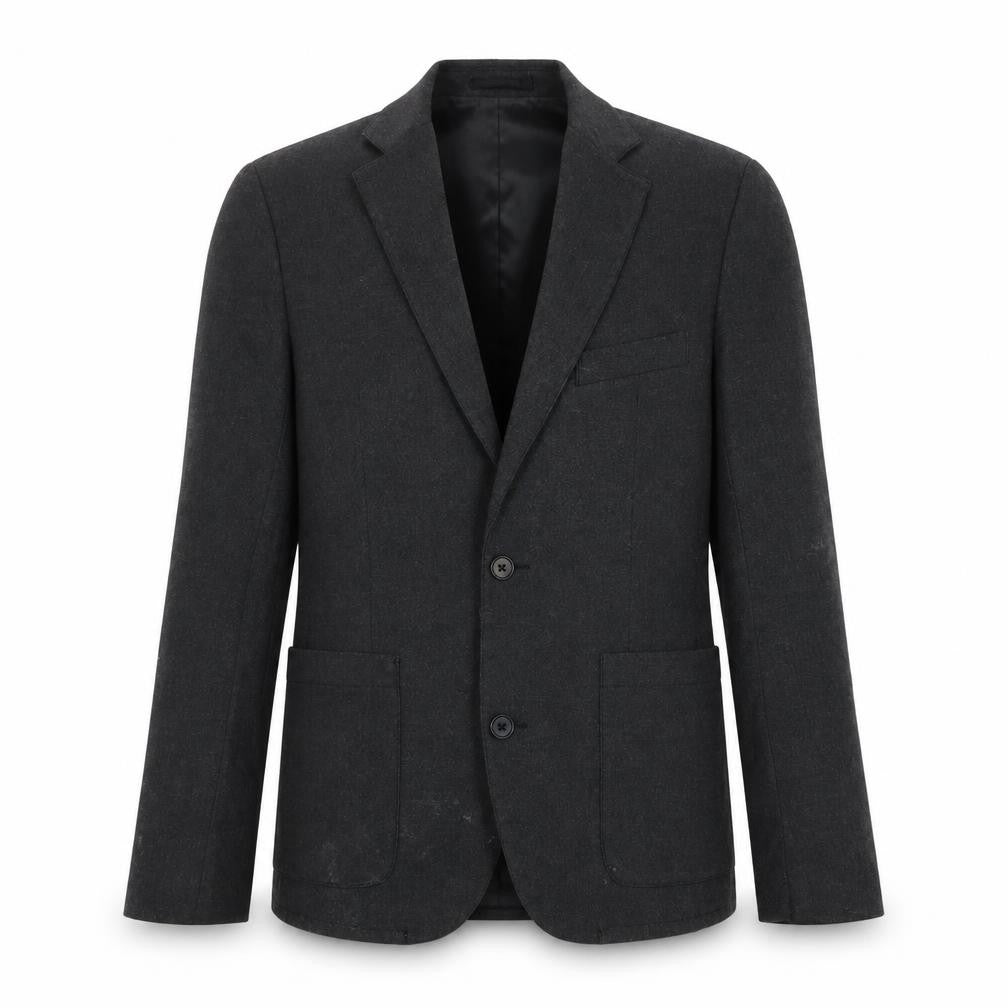 Abercrombie & Fitch Men's Grey Blazer, Size S, Regular Fit