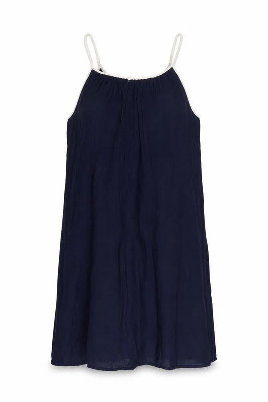 Hush Women's Blue Slip Dress Size 6 Sleeveless Rayon Casual