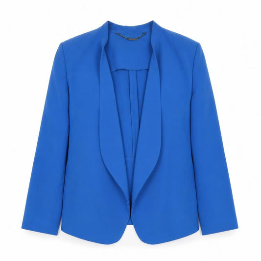 Jasper Conran Women's Blue Blazer - Size 14, Business Style