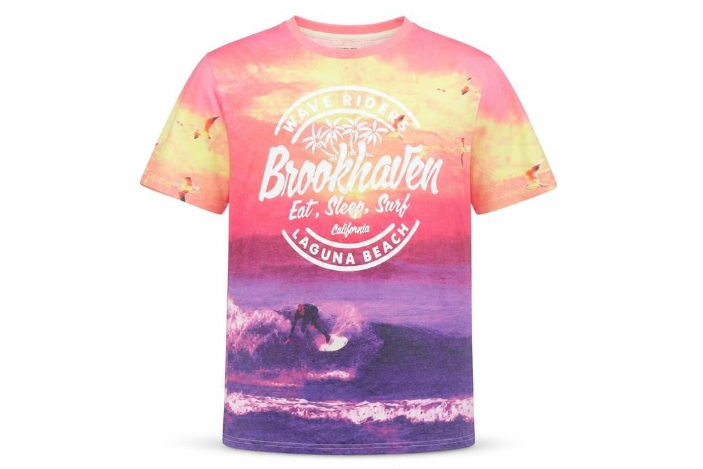 Brookhaven Men's Multicoloured XL Beach T-Shirt