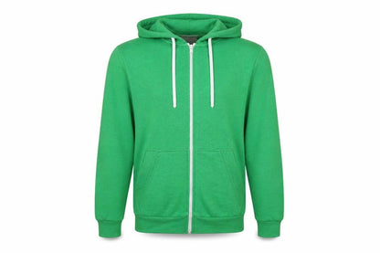 Republic Men's Green Full Zip Hoodie S