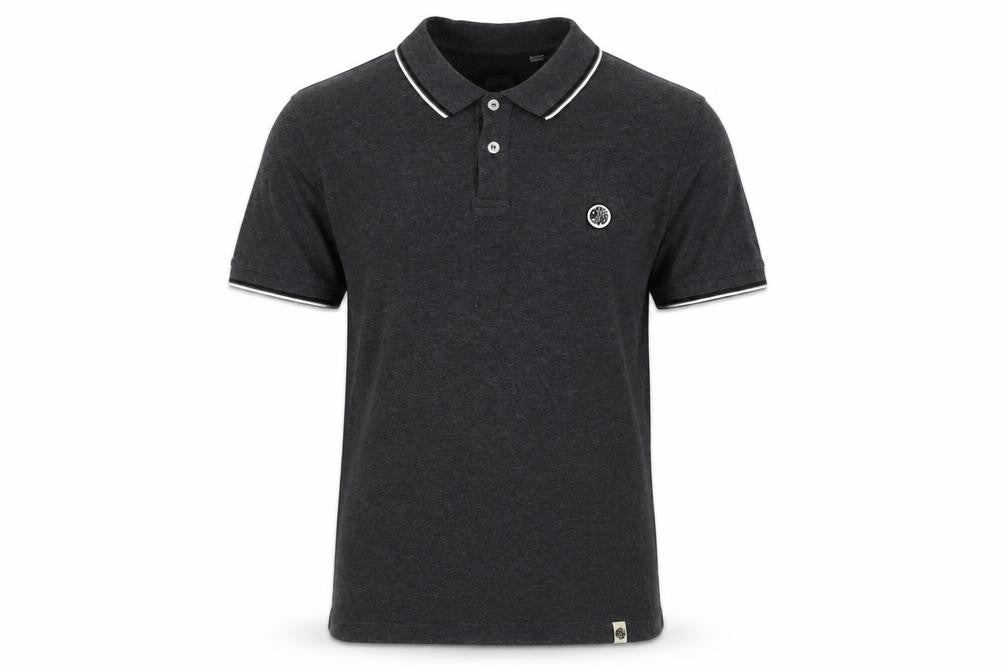 Over The Green Men's Black Polo Shirt Size S