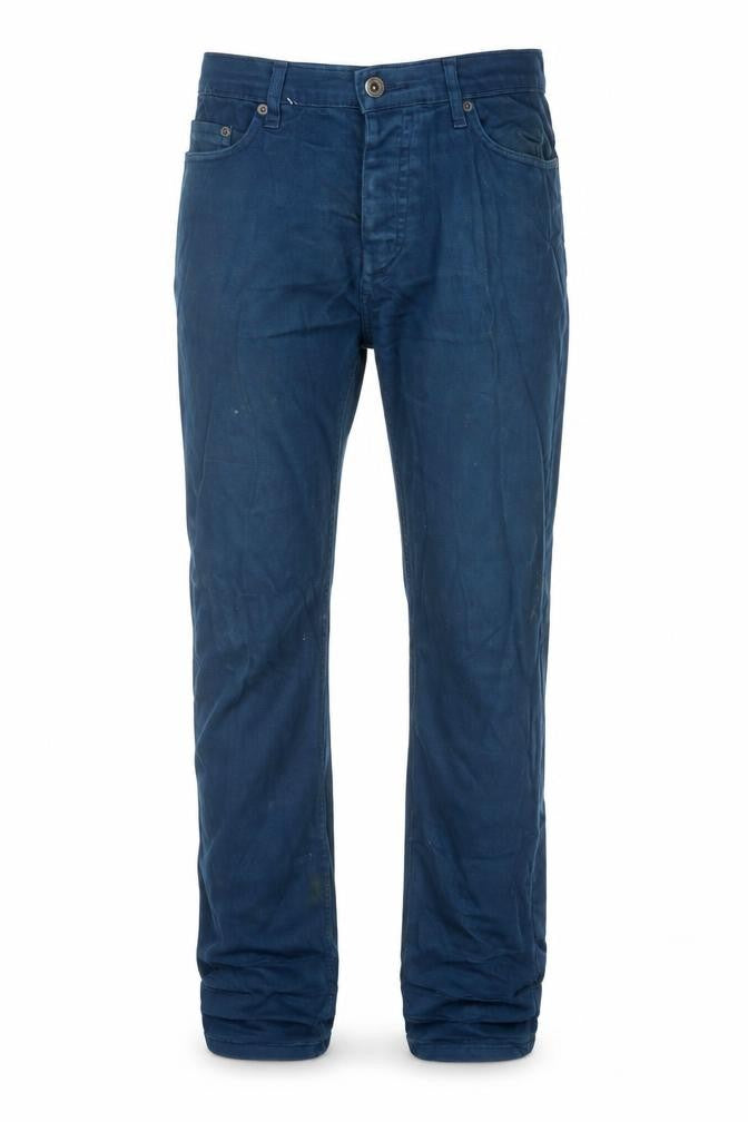 Topman Men's Blue Slim Vintage Jeans Size L