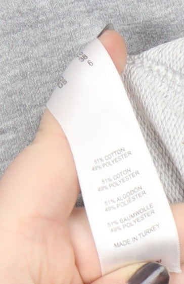 ASOS Women's Grey Pullover Sweatshirt Size 10