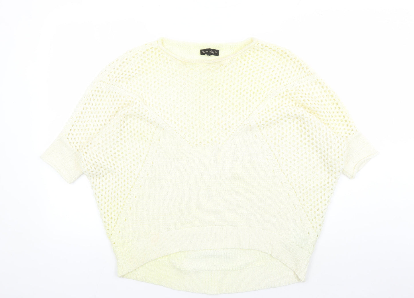 Phase Eight Women's Ivory Knit Pullover Jumper S