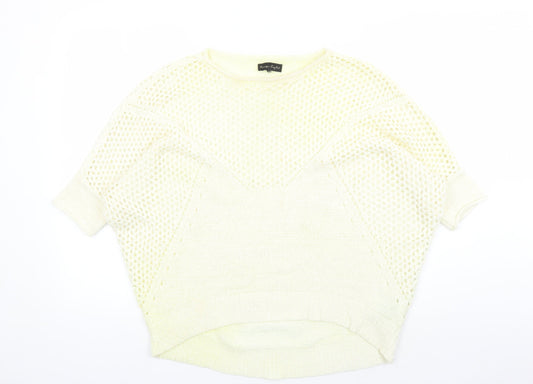 Phase Eight Women's Ivory Knit Pullover Jumper S