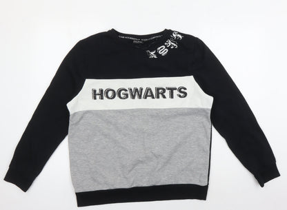 Harry Womens Potter Hogwarts Black Sweatshirt M