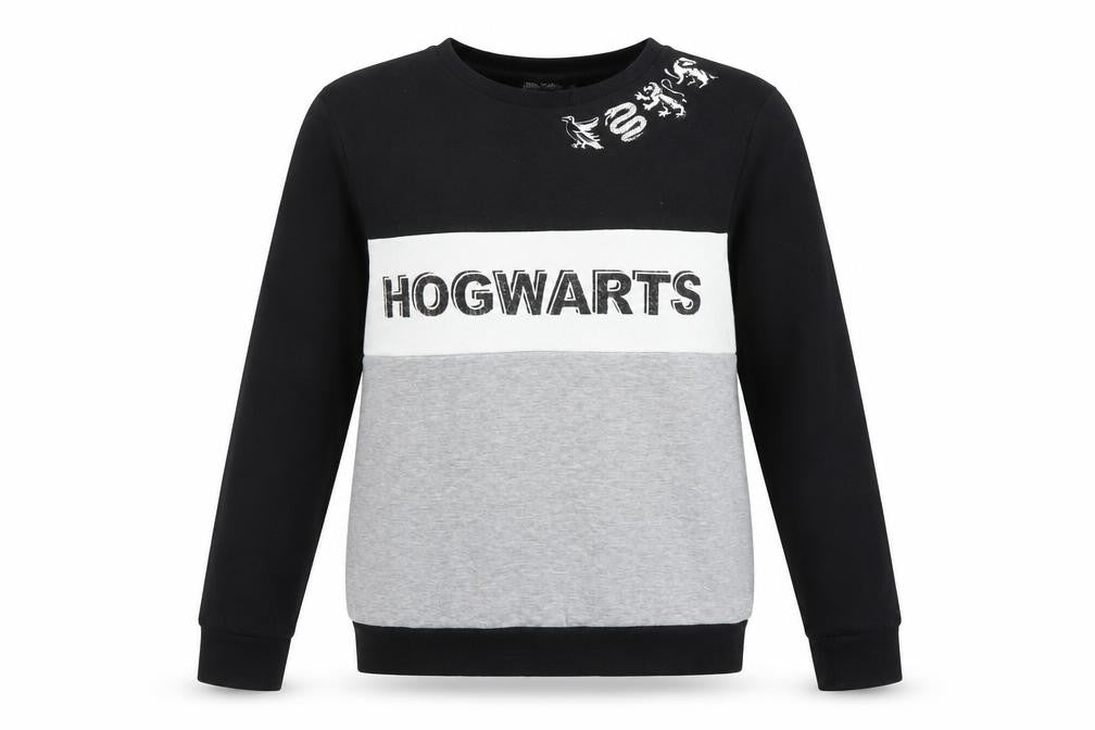 Harry Potter Unisex Hogwarts Black Sweatshirt M