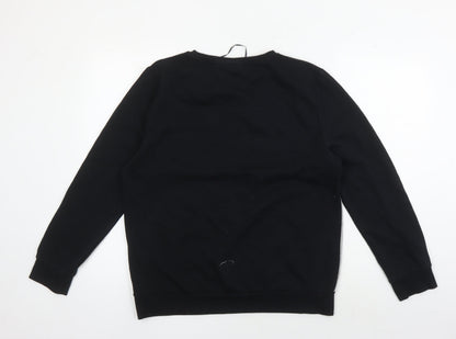 Harry Womens Potter Hogwarts Black Sweatshirt M
