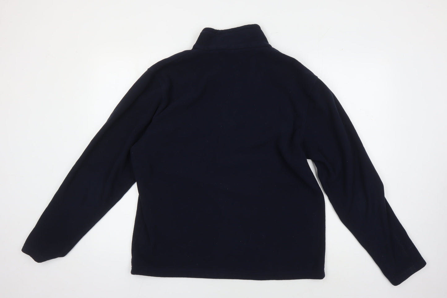 Regatta Blue Men's Pullover Fleece L with Logo