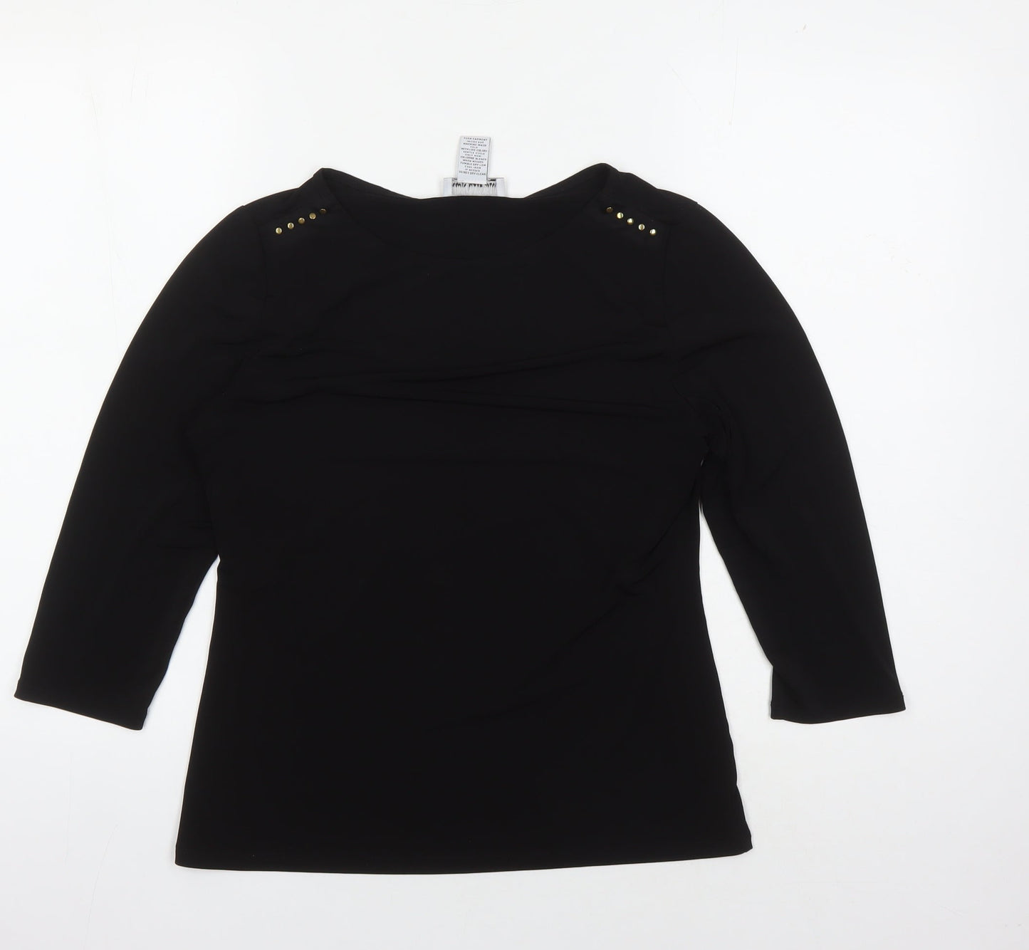 Carmen Women's Black Basic Blouse M - Casual & Chic