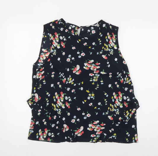 Red Herring Women's Floral Sleeveless Blouse Size 16