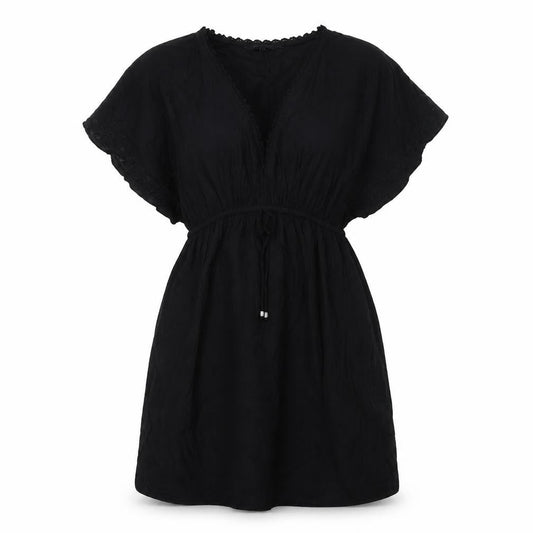 Debenhams Women's Black Knee Length Shift Dress M