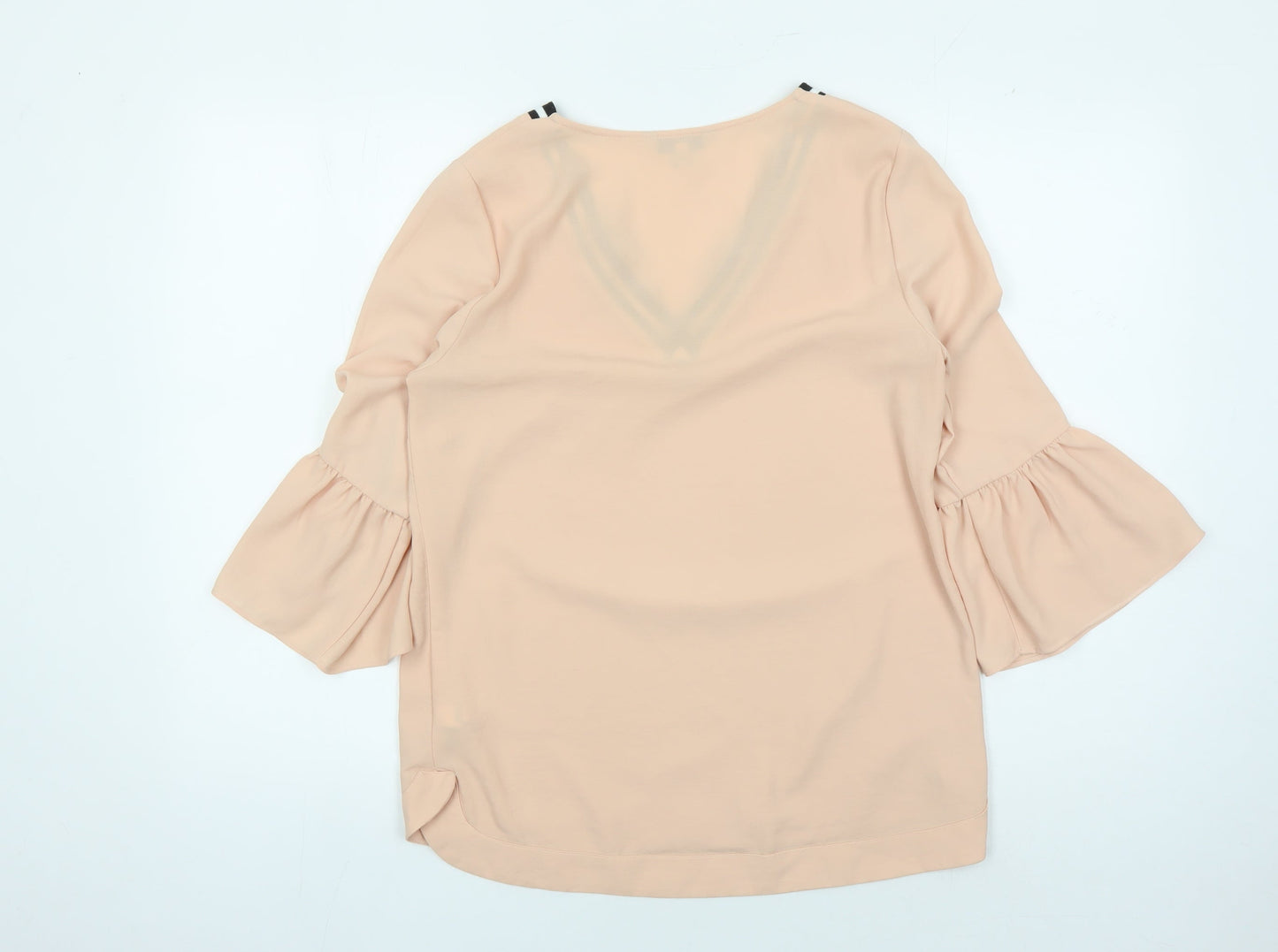 Next Women's Beige Tunic Blouse Size 10
