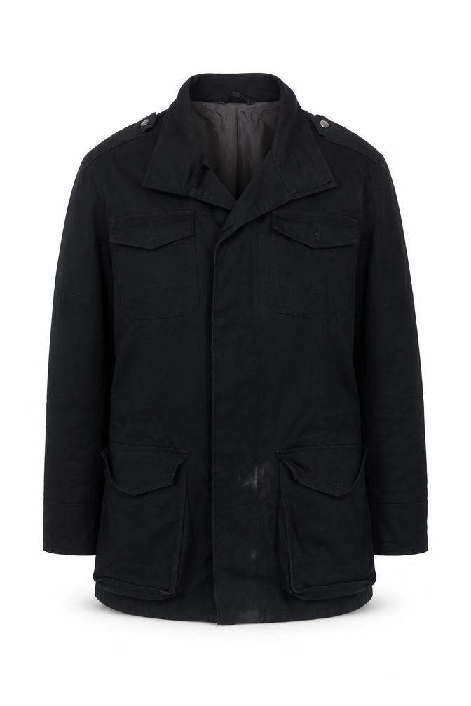 Jeff Banks Men's Black Cotton Jacket Size M