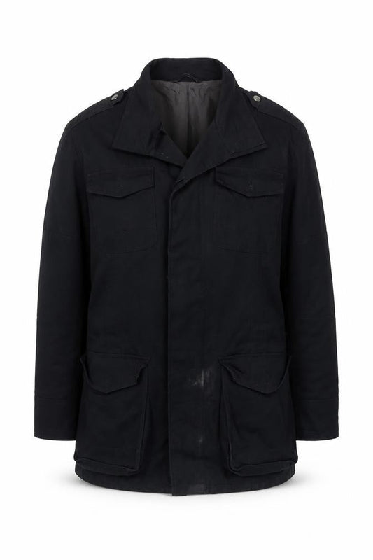 Jeff Banks Men's Black Cotton Jacket Size M