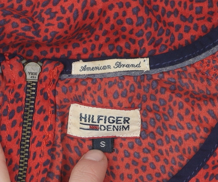 Hilfiger Denim Women's Red Animal Print T-Shirt