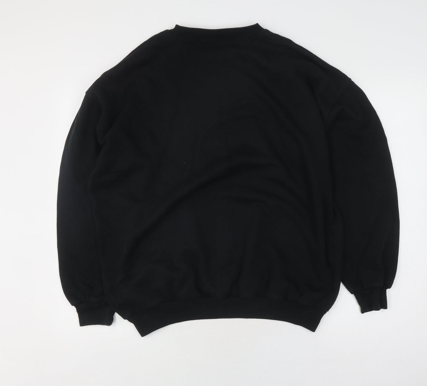 Damart Unisex Black Pullover Sweatshirt L Classic